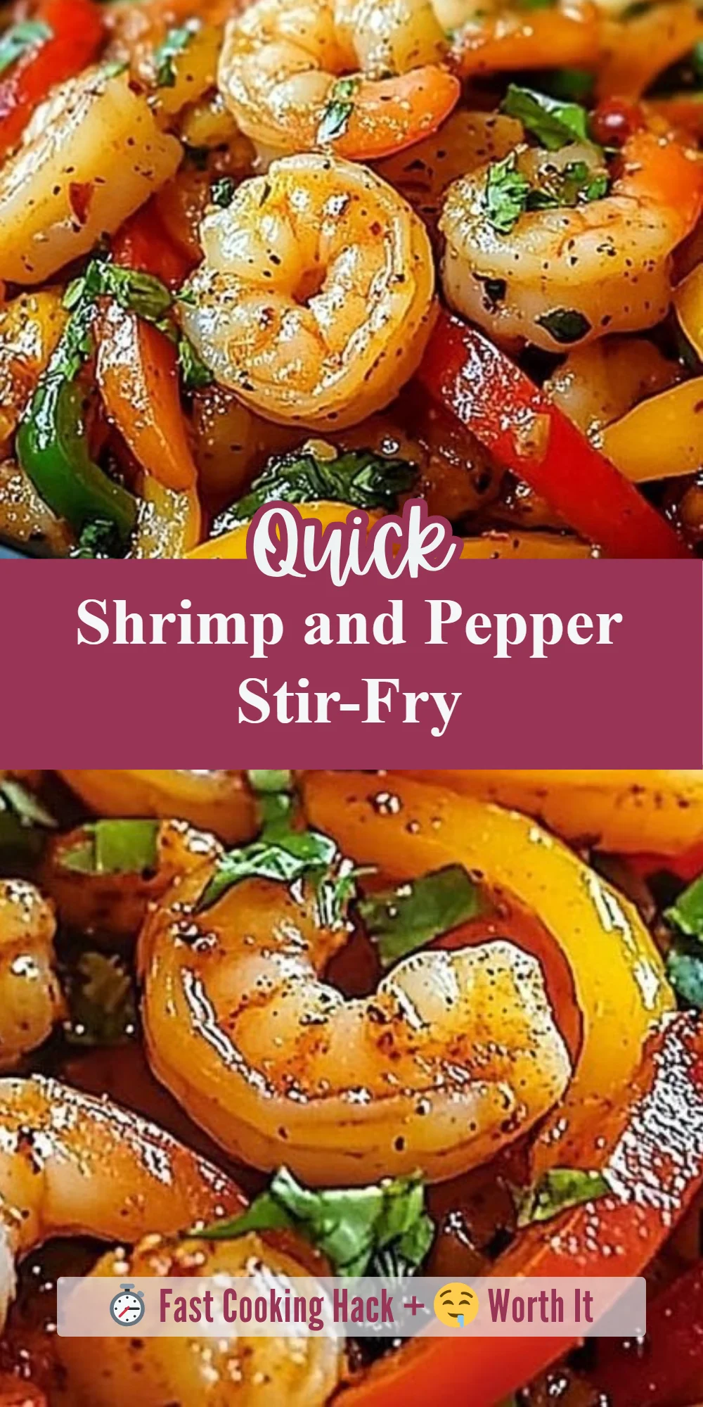 Shrimp and Pepper Stir-Fry