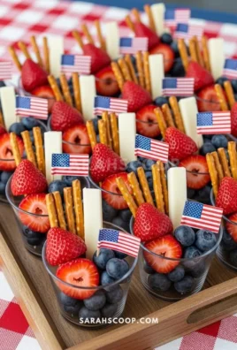 Easy Fourth of July appetizers with 5 ingredients for summer celebrations.