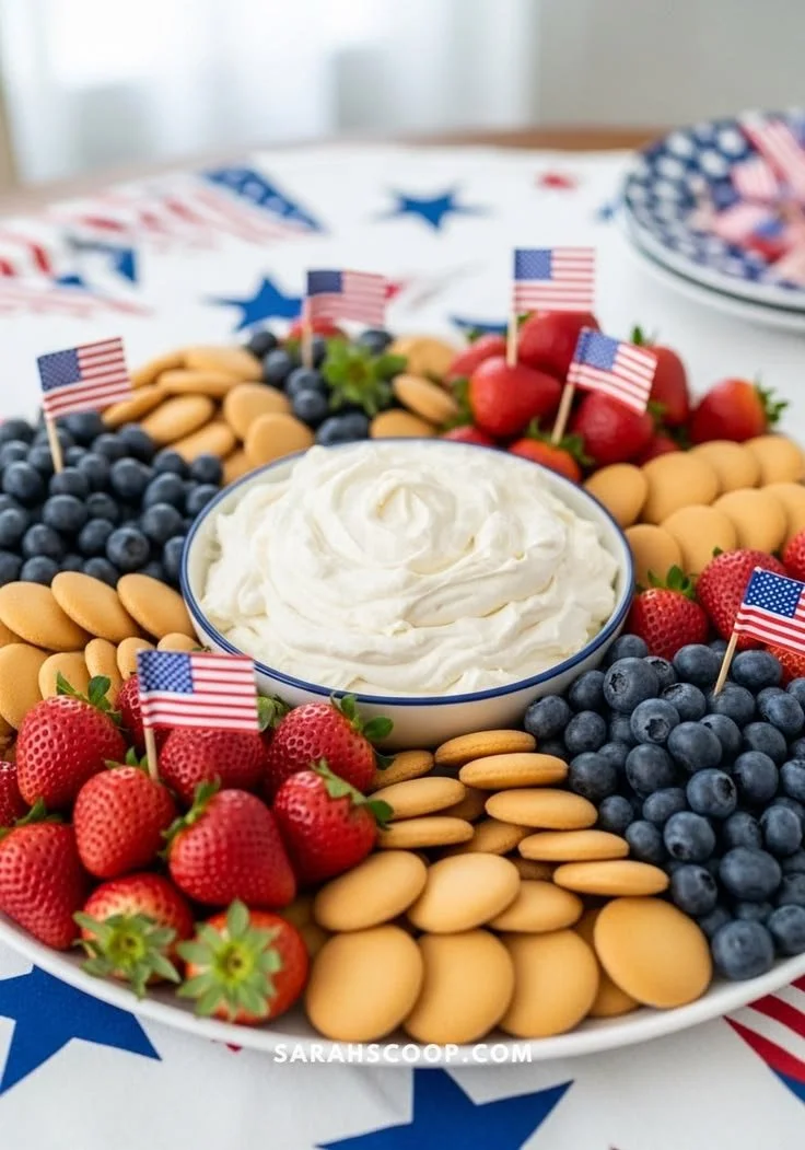 25 Red, White and Blue Fourth of July Food Ideas