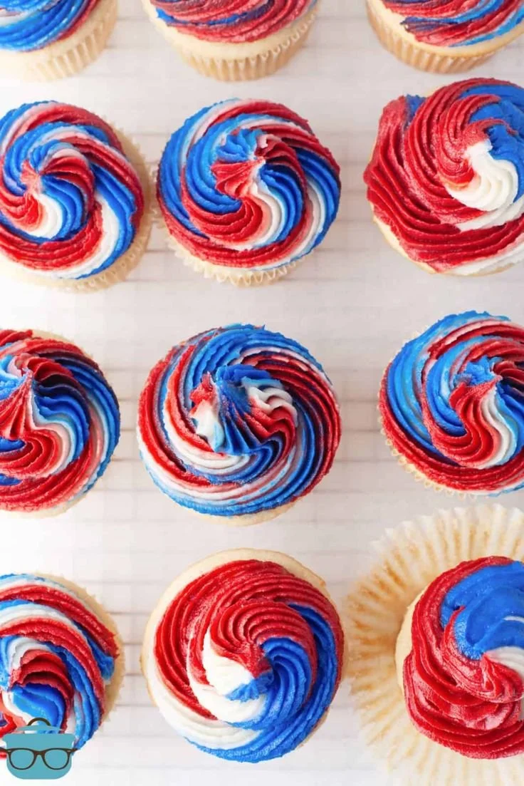 4th of July Cupcakes