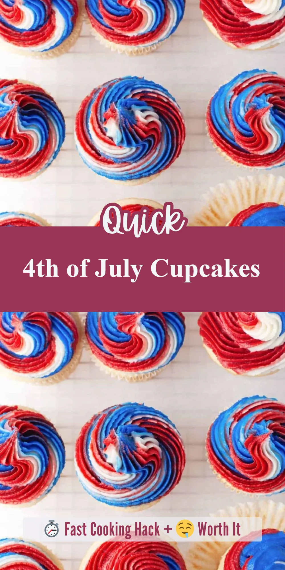 4th of July Cupcakes