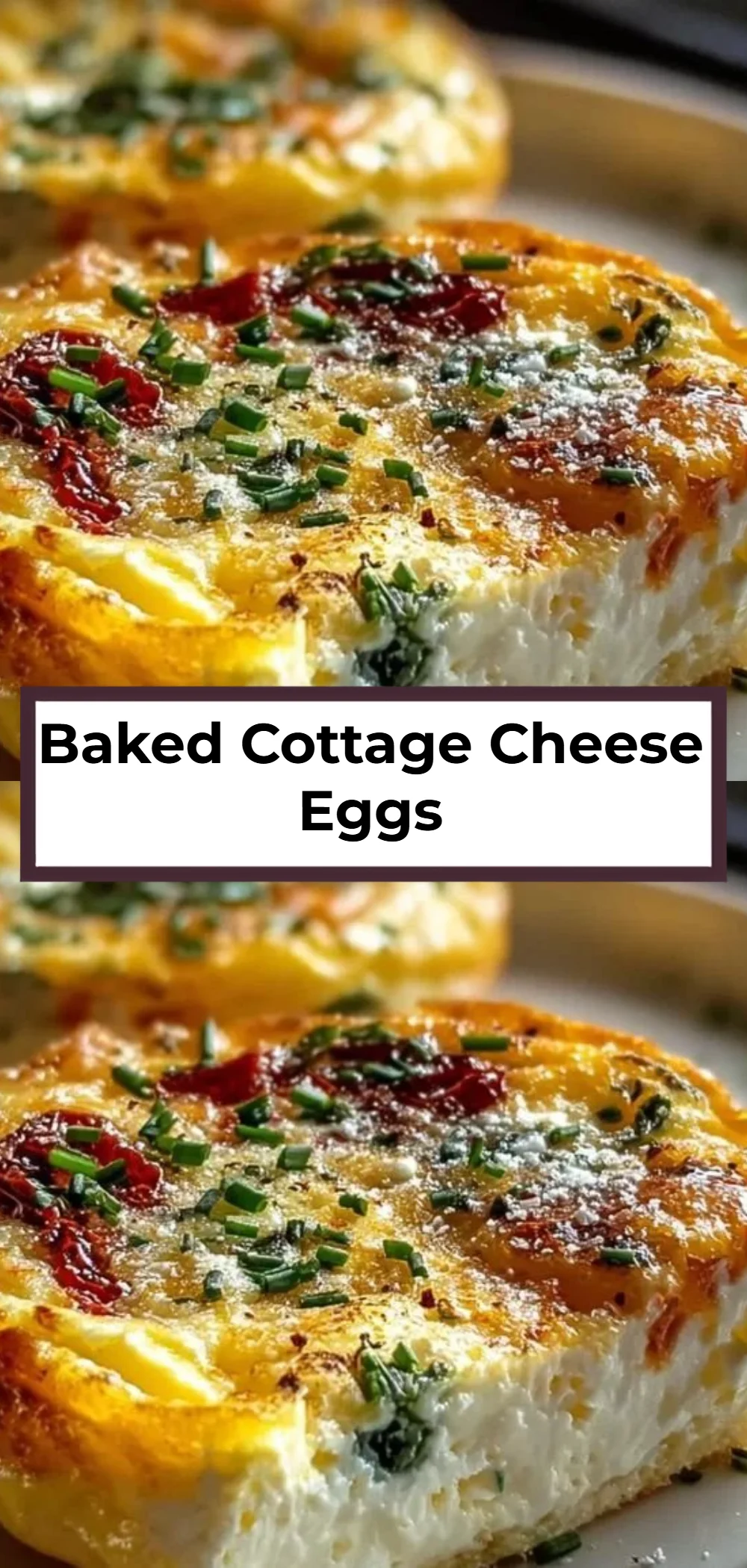 Baked Cottage Cheese Eggs