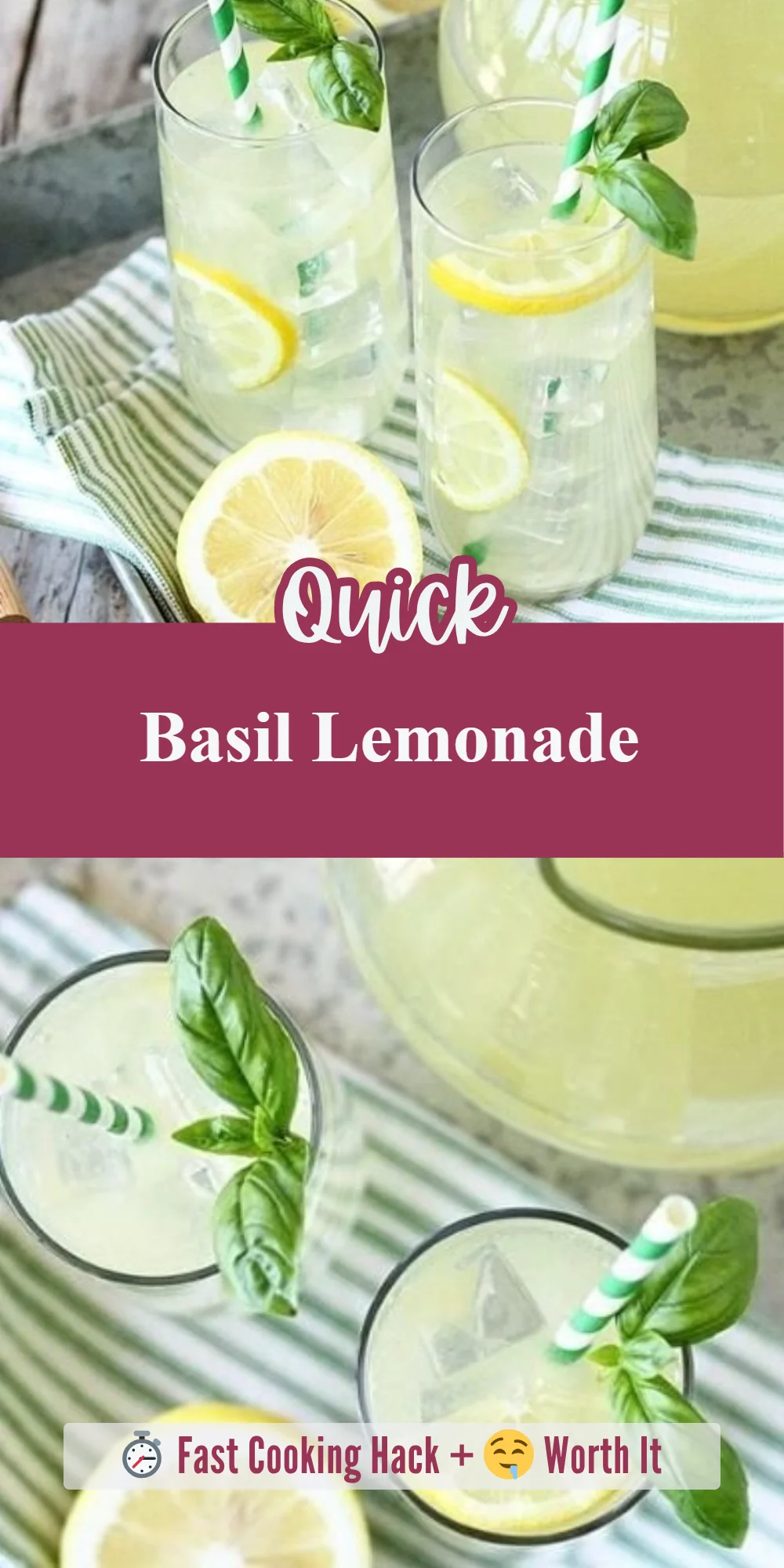Basil Lemonade