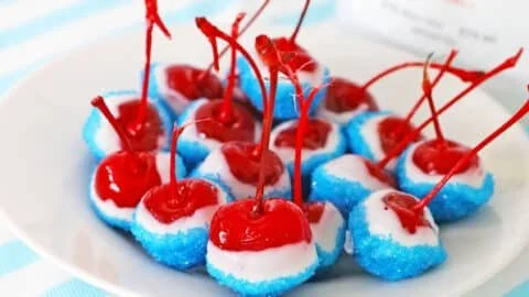 Boozy Cherry Bombs
