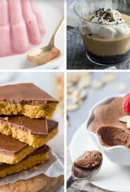 An array of chilled summer desserts featuring fruits and creamy textures.