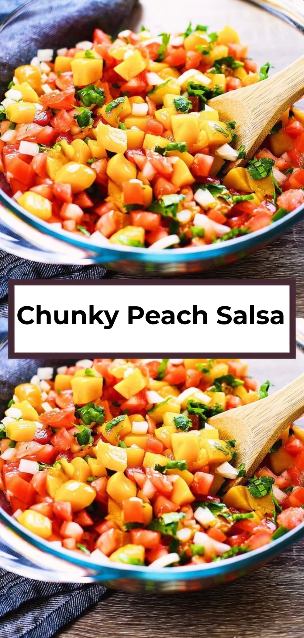 Chunky Peach Salsa