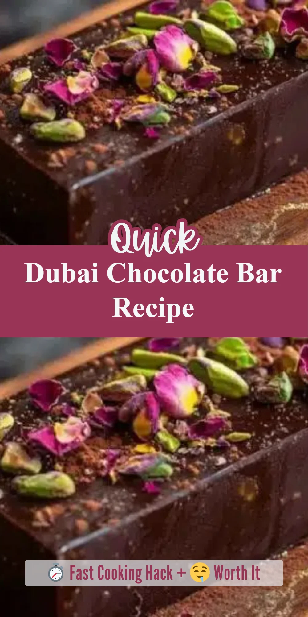 Dubai Chocolate Bar Recipe