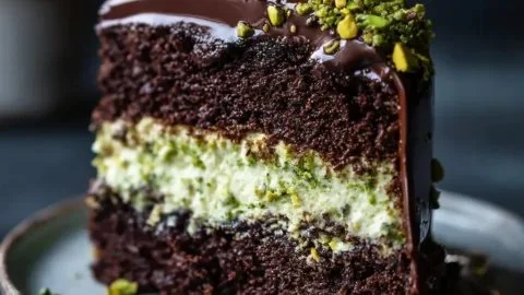 Dubai Chocolate Pistachio Cake (The Viral Recipe)