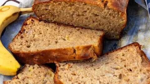 Easy Greek Yogurt Banana Bread