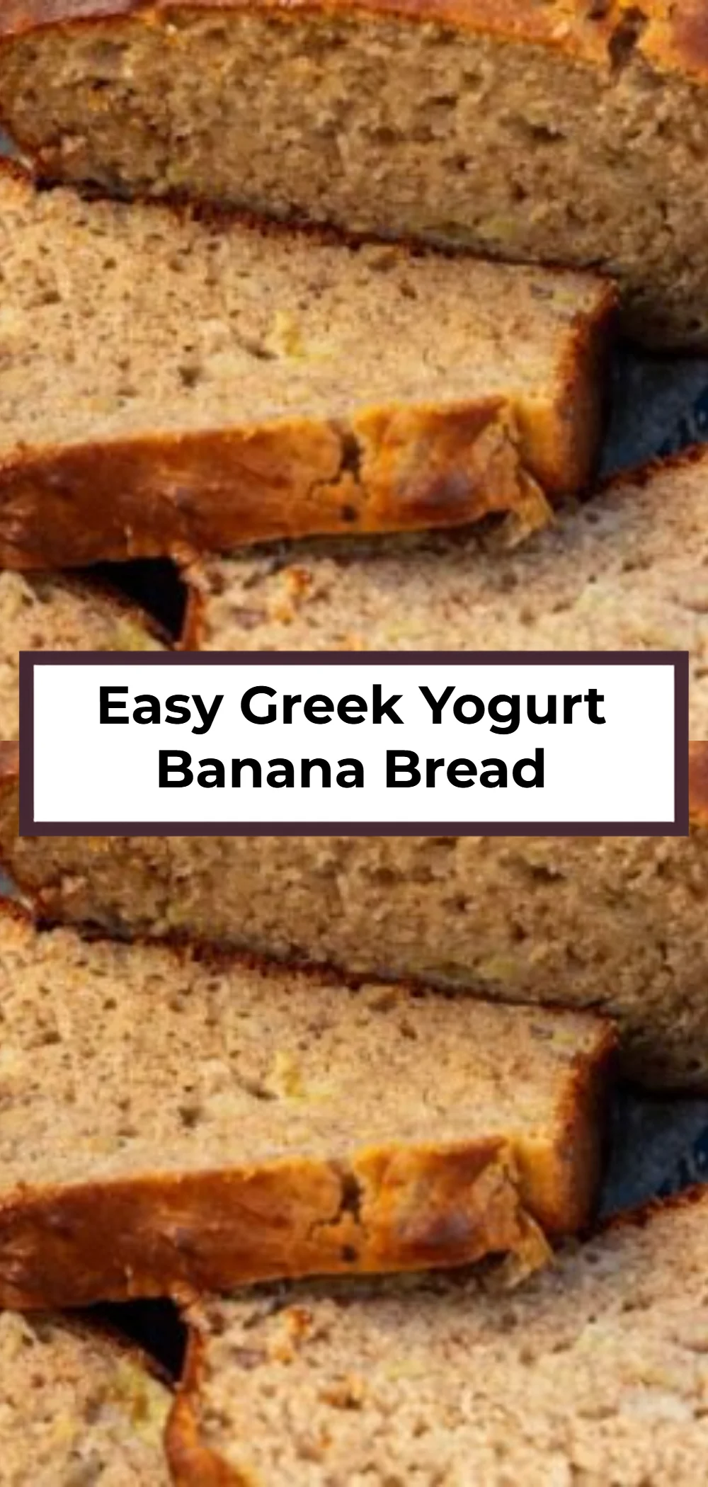Easy Greek Yogurt Banana Bread