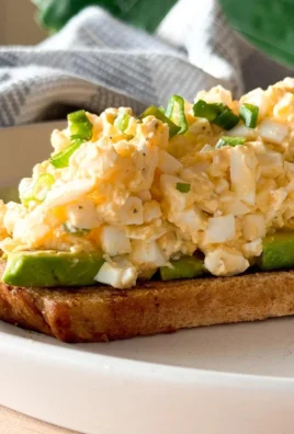 Egg salad recipe with cottage cheese instead of mayo for a healthier option