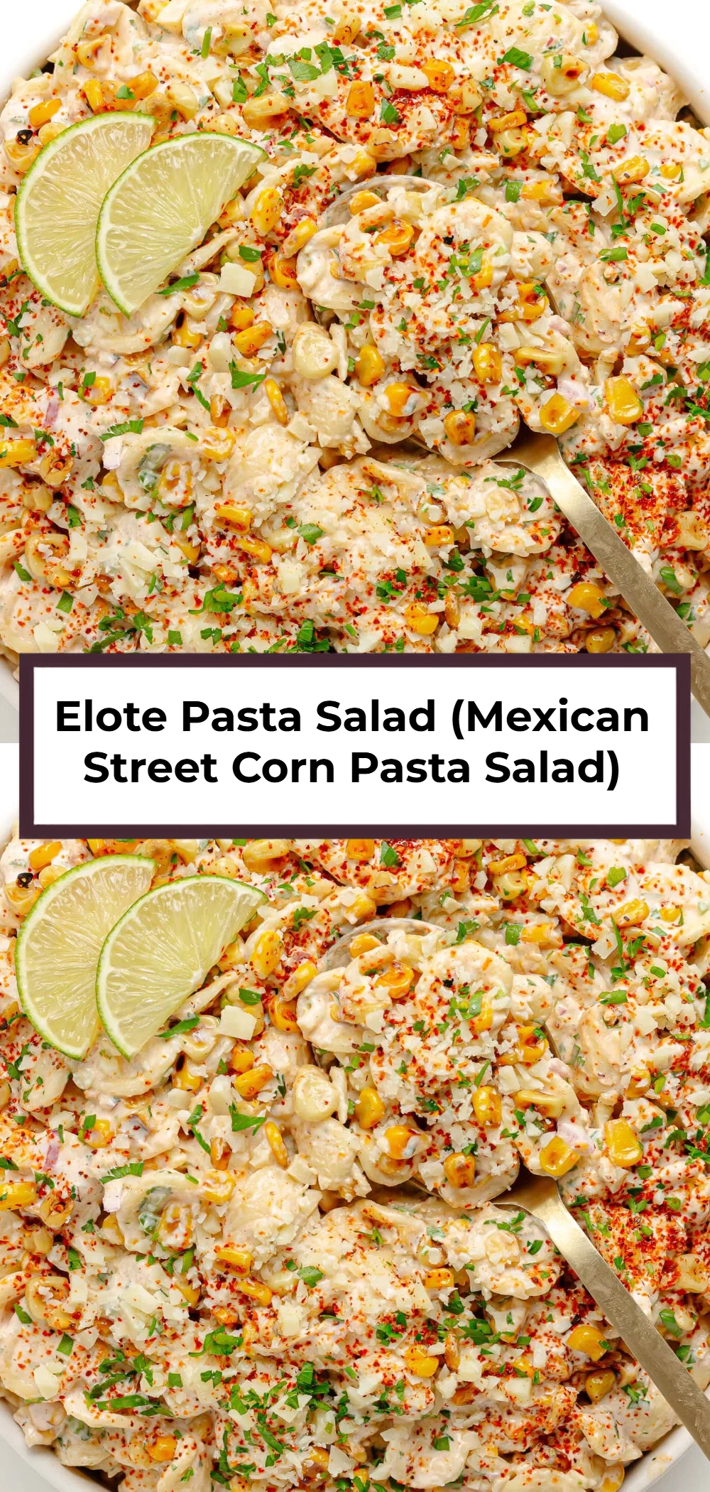 Elote Pasta Salad (Mexican Street Corn Pasta Salad)