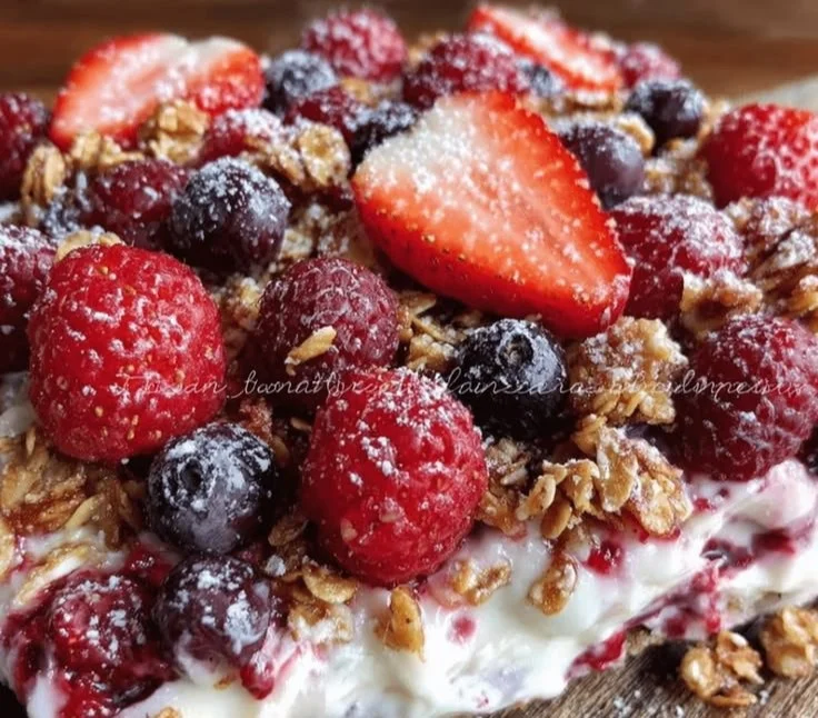 Frozen Greek Yogurt Bark