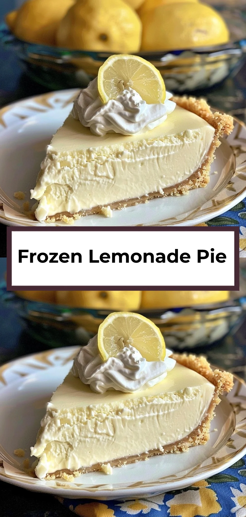Frozen Lemonade Pie