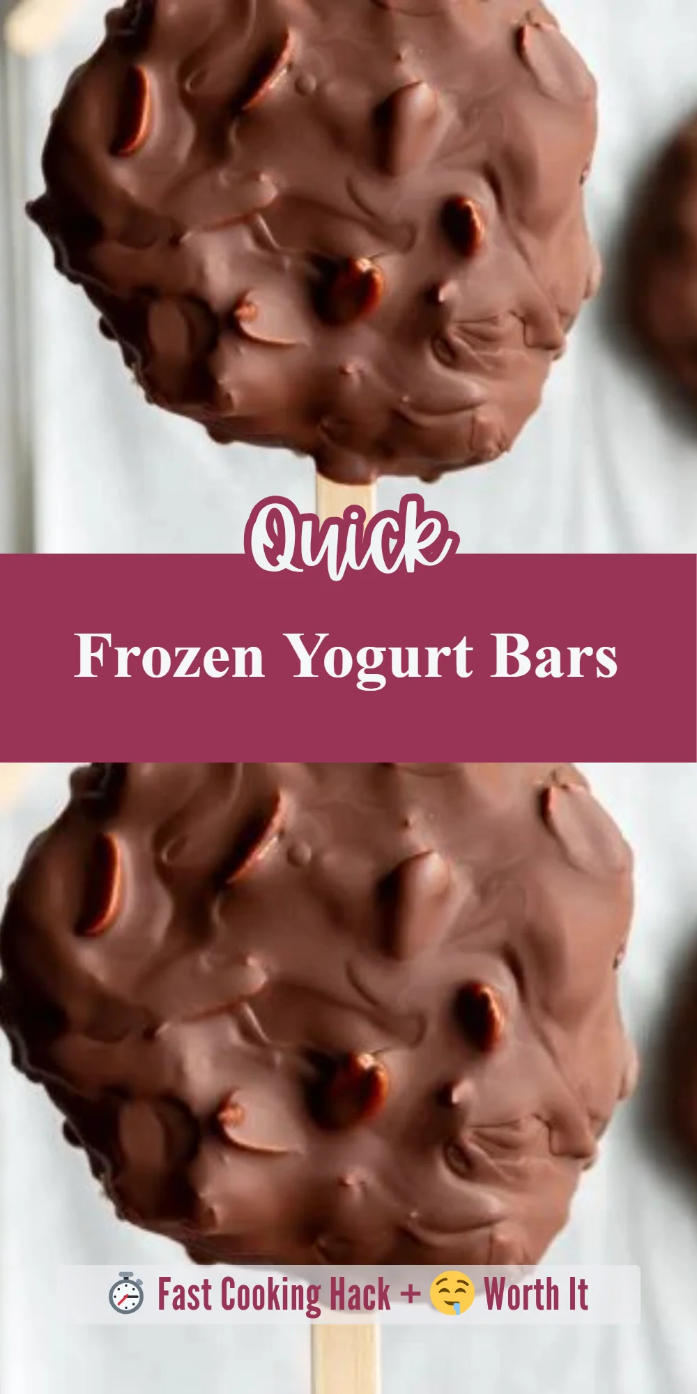 Frozen Yogurt Bars