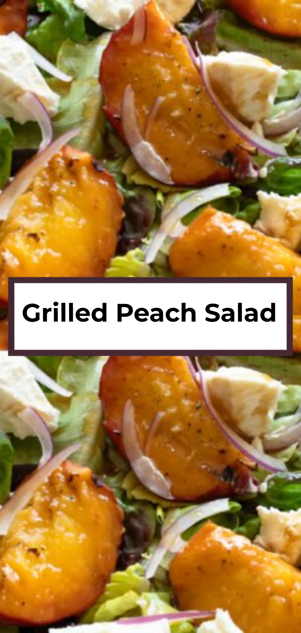 Grilled Peach Salad