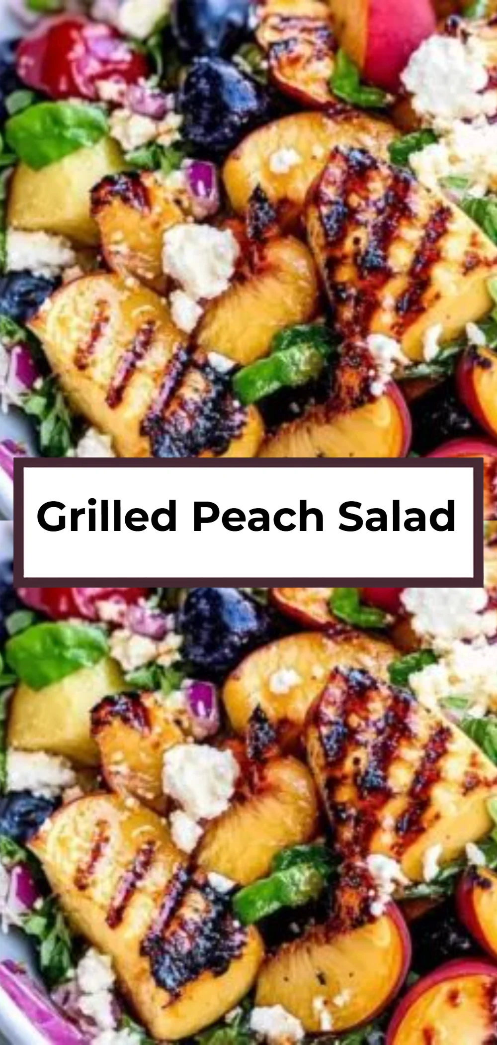 Grilled Peach Salad