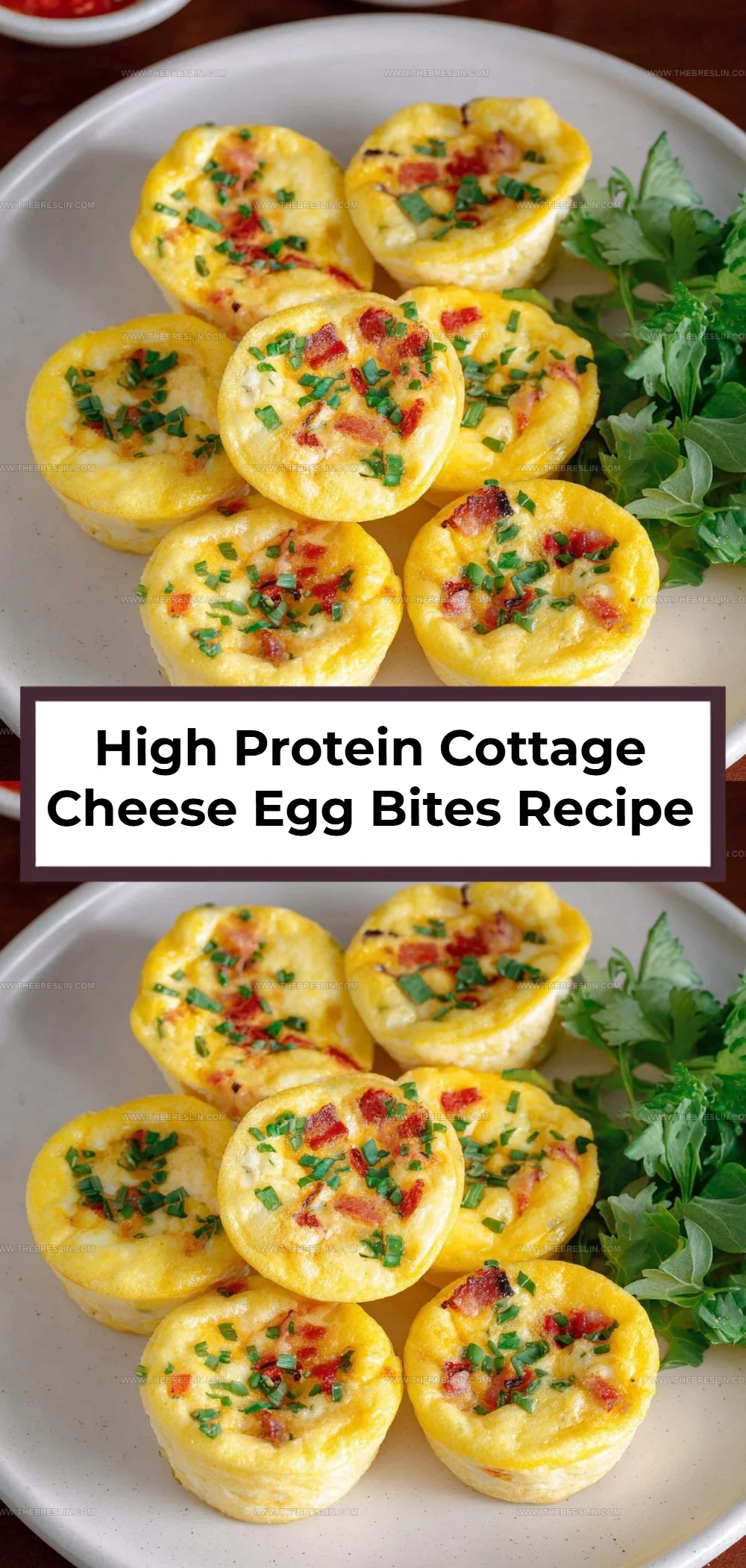 High Protein Cottage Cheese Egg Bites Recipe