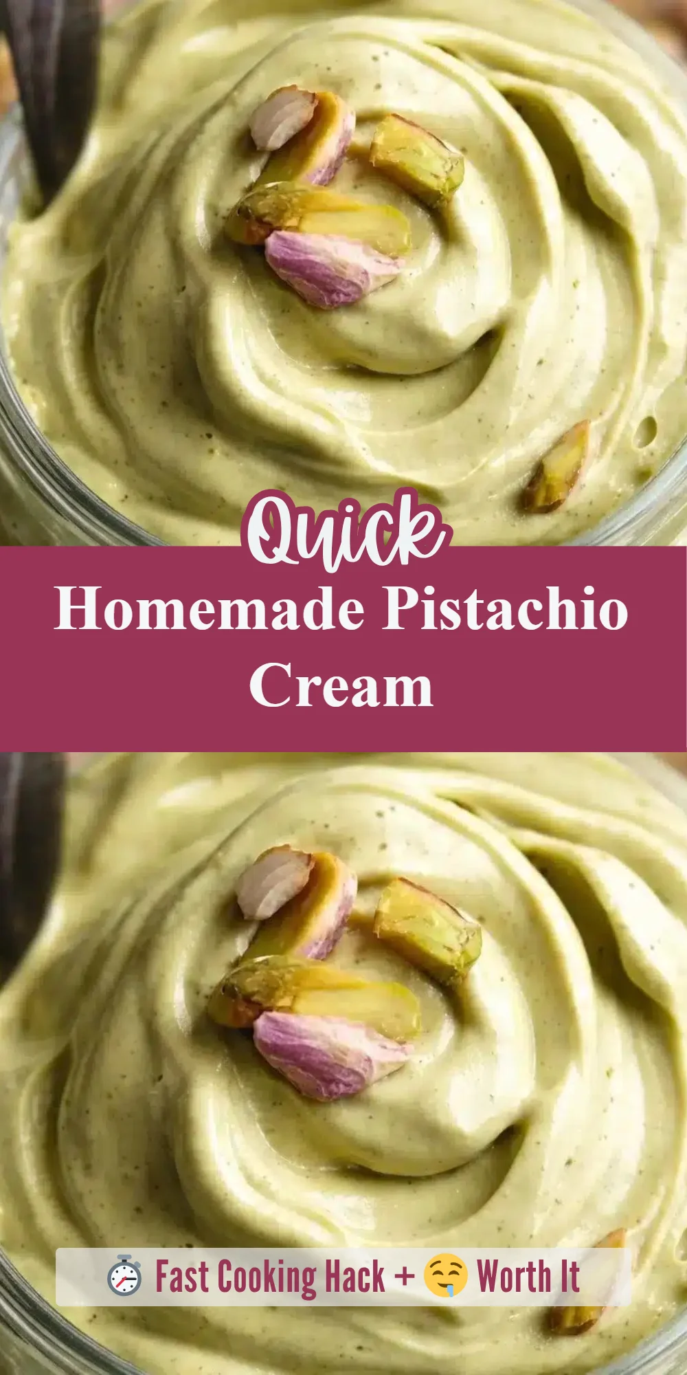 Homemade Pistachio Cream