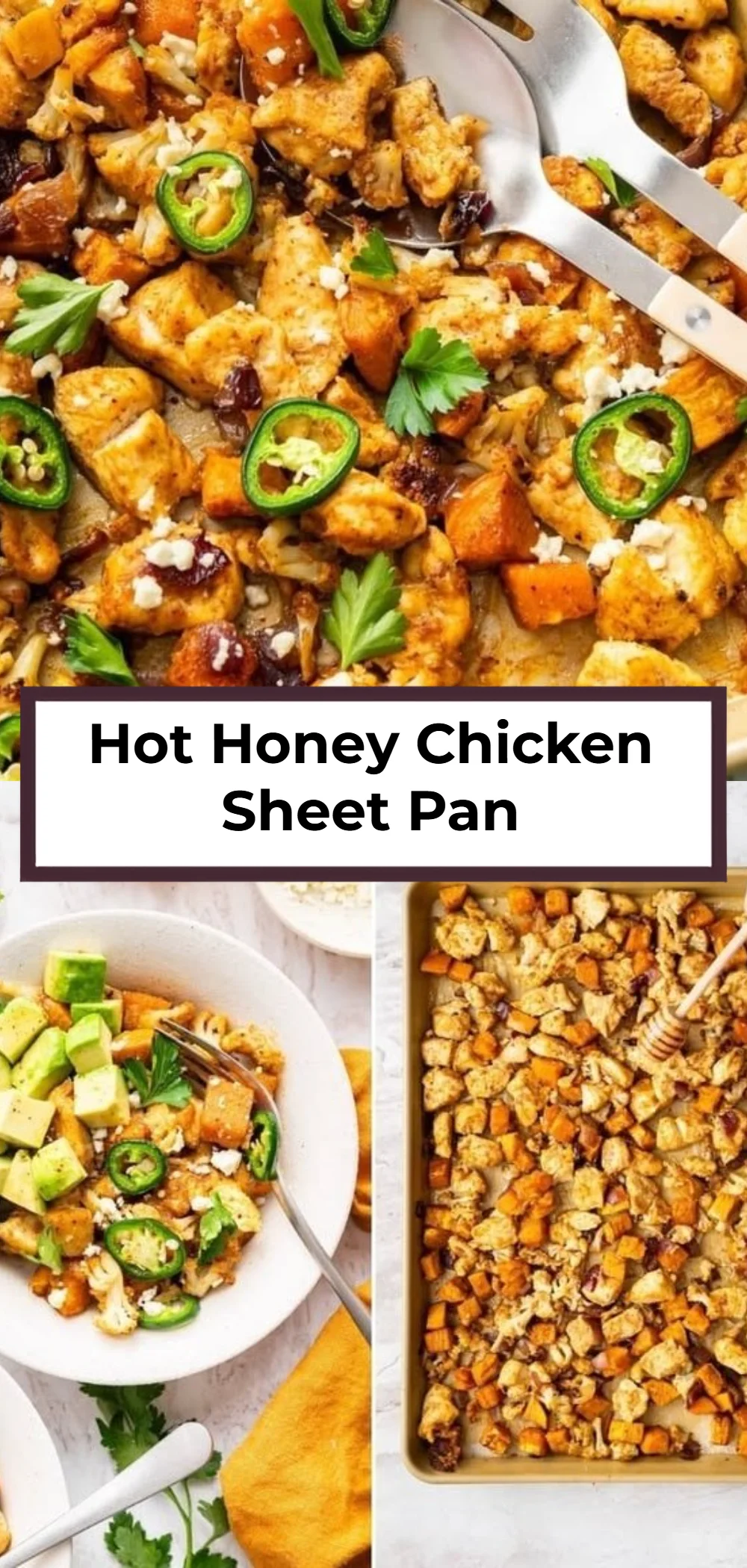 Hot Honey Chicken Sheet Pan