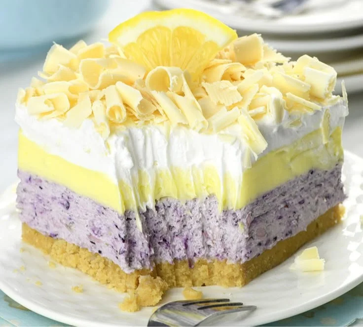 Lemon Blueberry Lasagna