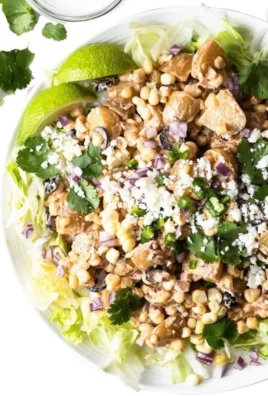 Delicious Mexican Street Corn Potato Salad with vibrant flavors and textures.