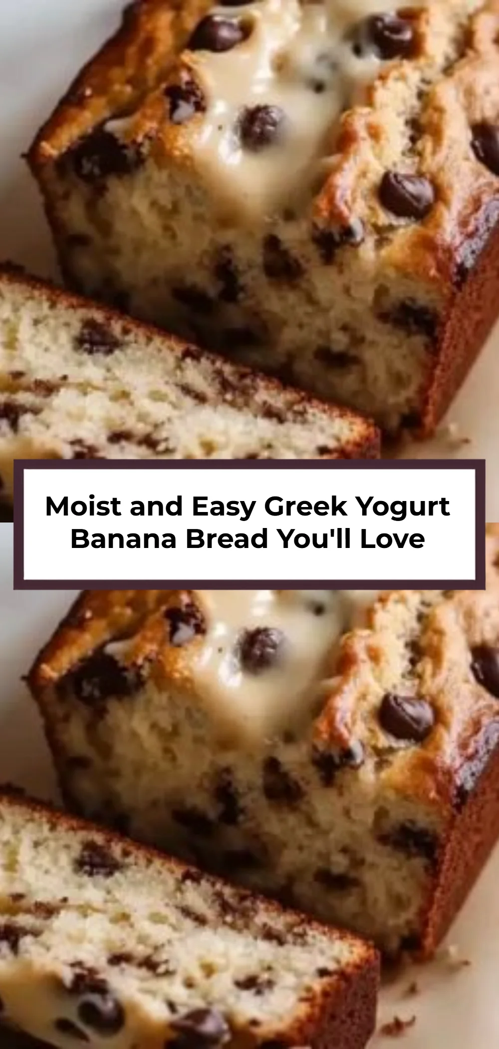 Moist and Easy Greek Yogurt Banana Bread You'll Love