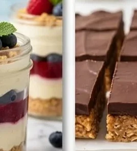 Variety of delicious no bake desserts for summer treat ideas