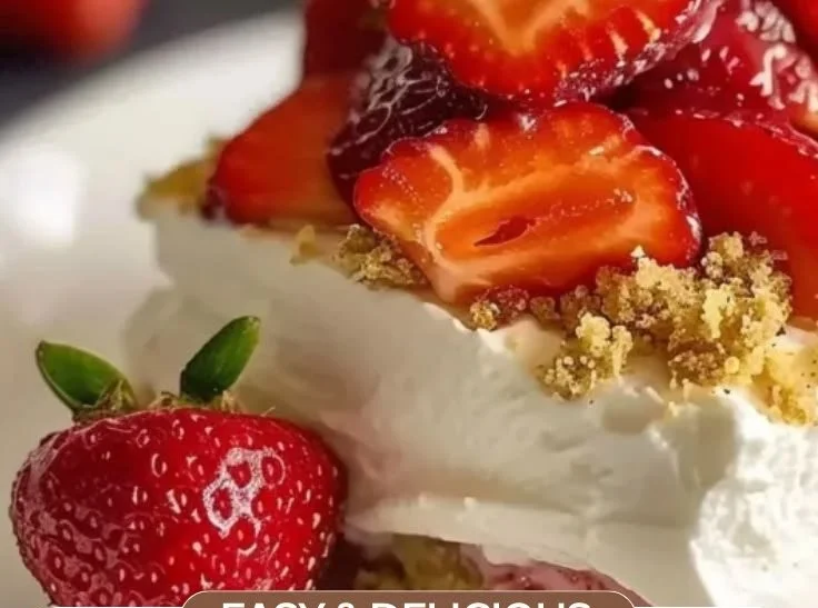 No-Bake Strawberry Dessert