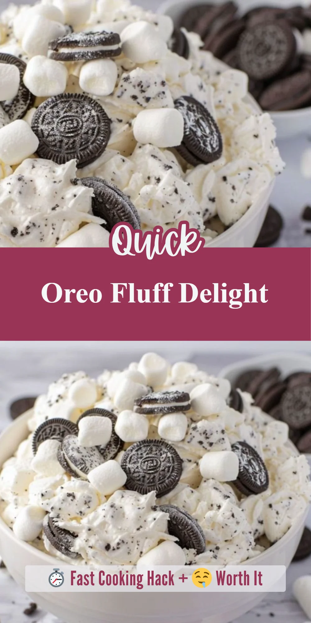 Oreo Fluff Delight