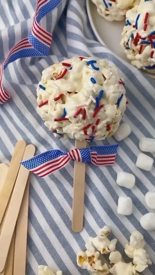 Patriotic Popcorn Pops
