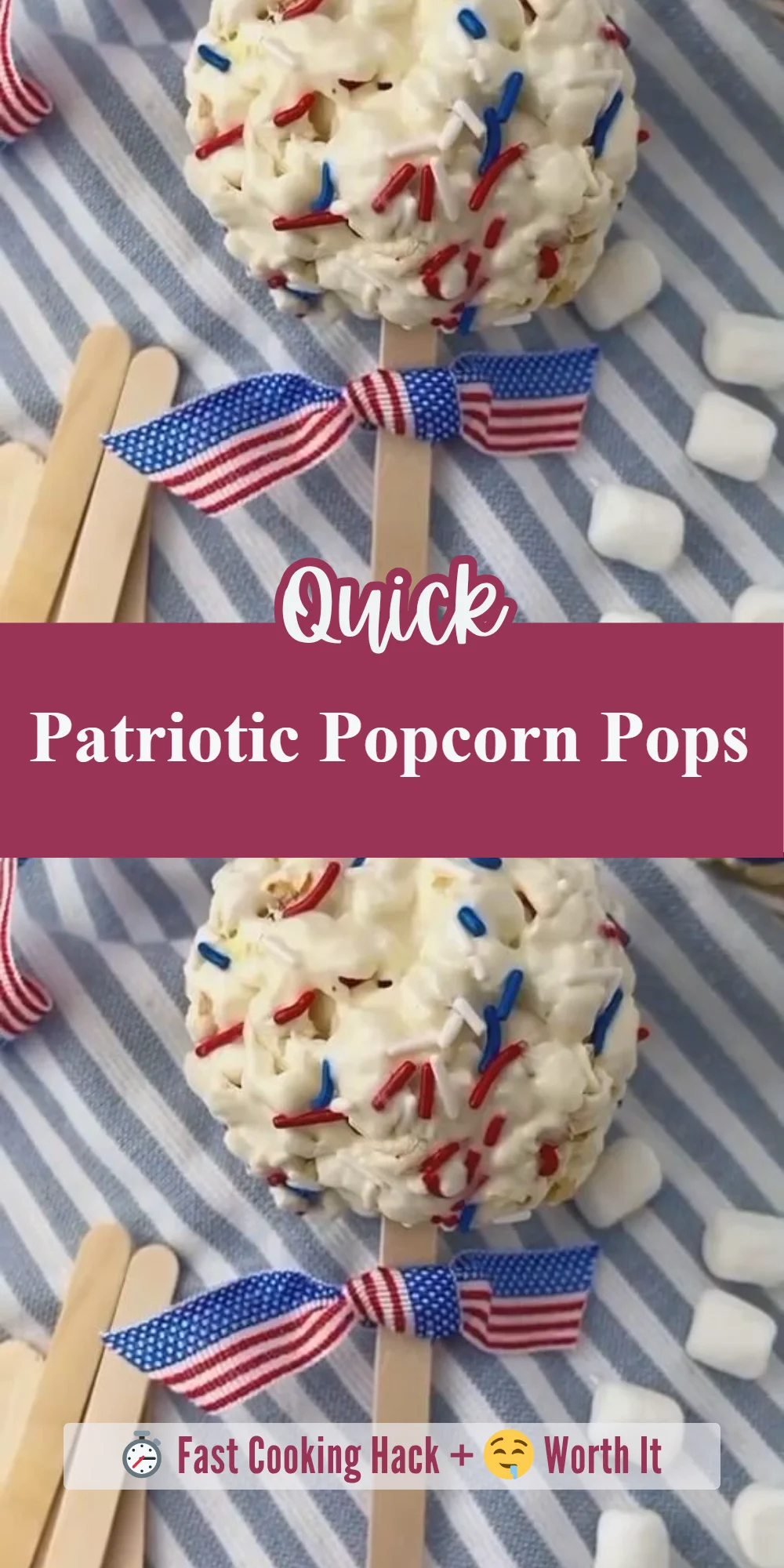 Patriotic Popcorn Pops
