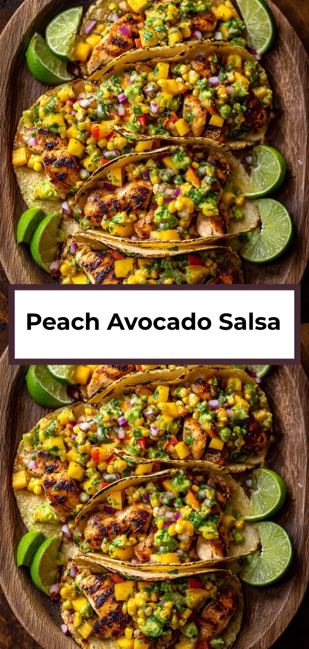 Peach Avocado Salsa