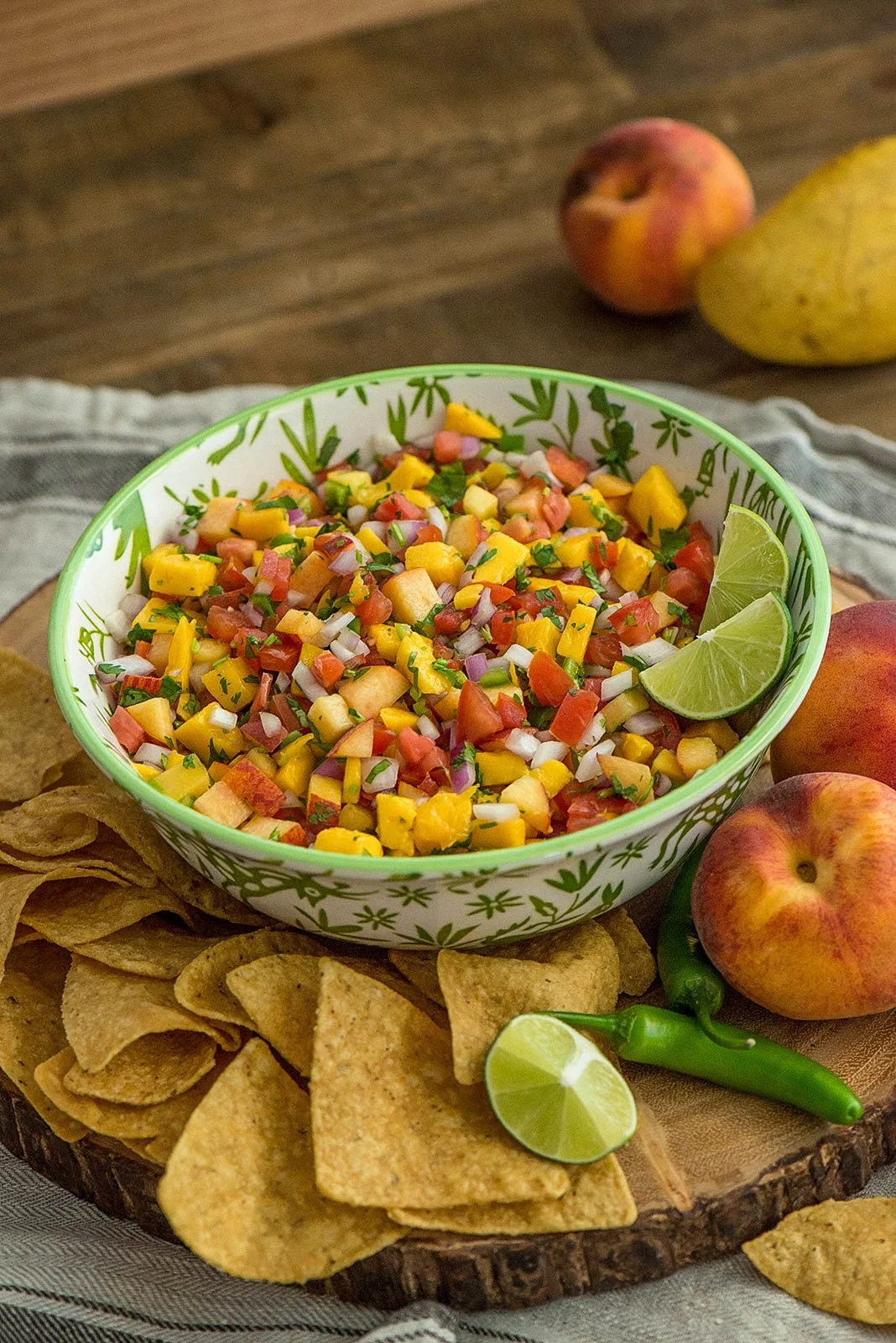 Peach Mango Salsa