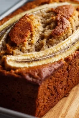 Healthy and moist Protein Greek Yogurt Banana Bread loaf