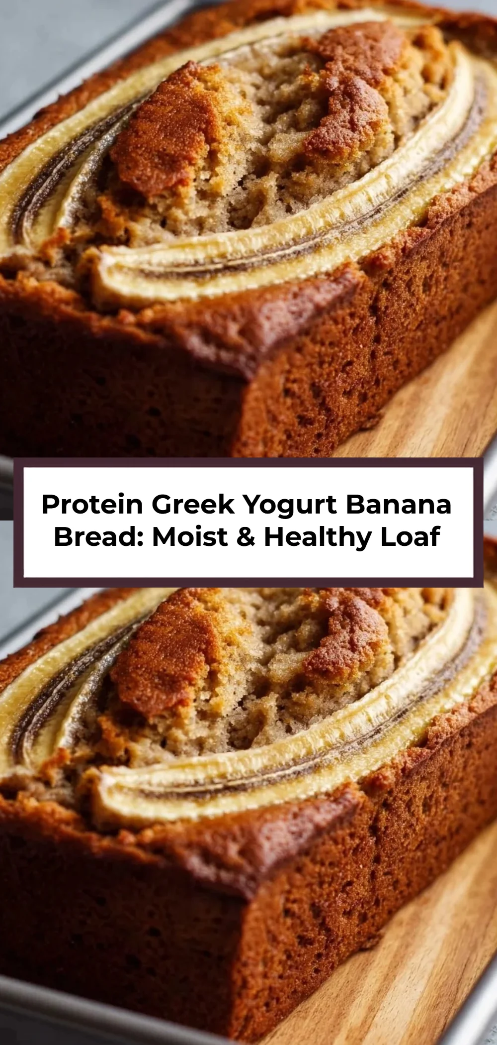 Protein Greek Yogurt Banana Bread: Moist & Healthy Loaf
