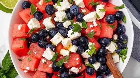 Refreshing Watermelon Feta Salad with a Zesty Twist