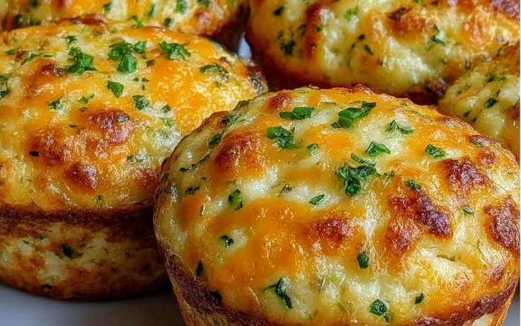 Savory Cottage Cheese Muffins