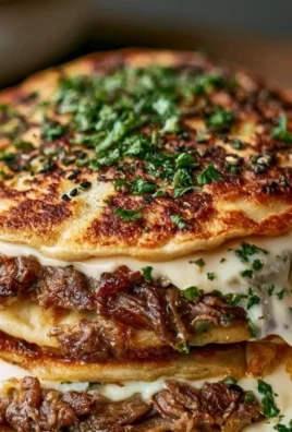 Crispy and savory smash burger tacos served on a plate.