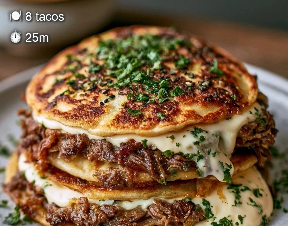 Smash Burger Tacos: Crispy and Savory