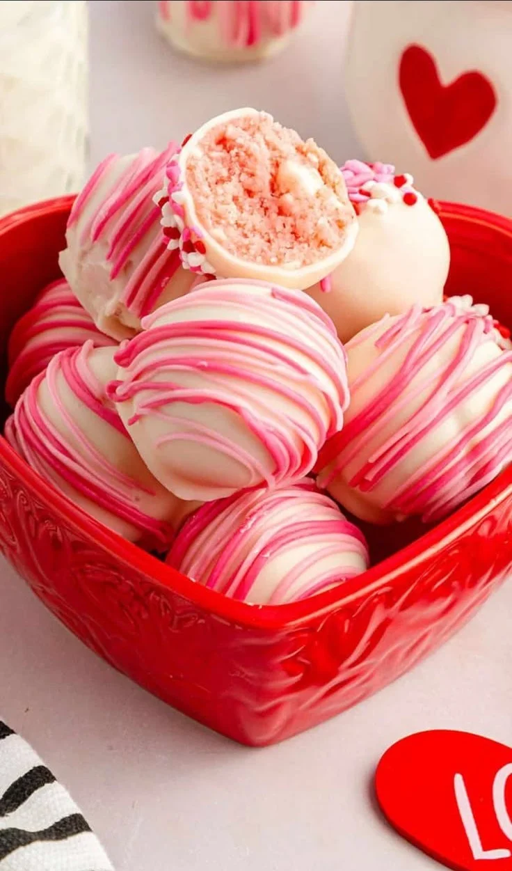 Strawberry Cheesecake Balls