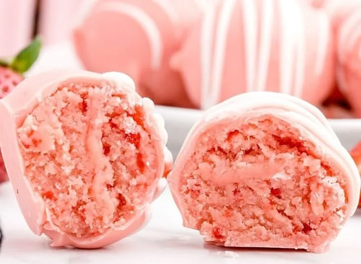 Strawberry Cheesecake Bites