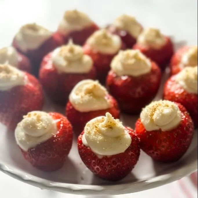 Strawberry Cheesecake Bites