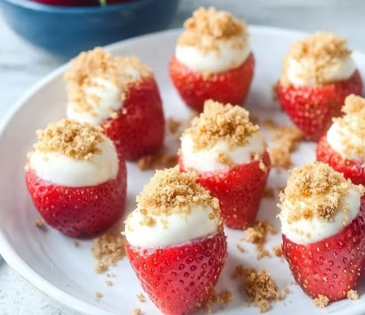 Strawberry Cheesecake Bites