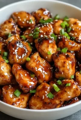 Delicious hot honey chicken drizzled with sweet and spicy sauce