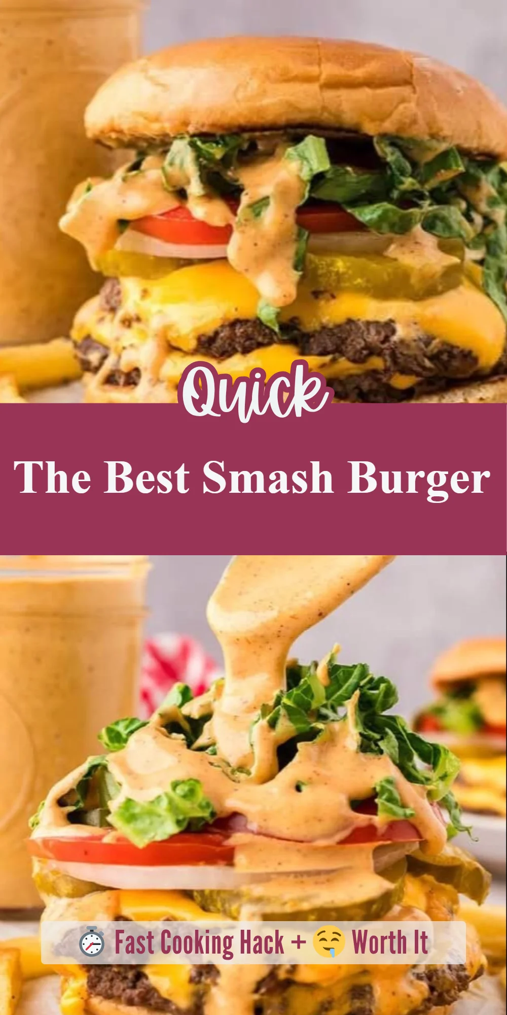 The Best Smash Burger