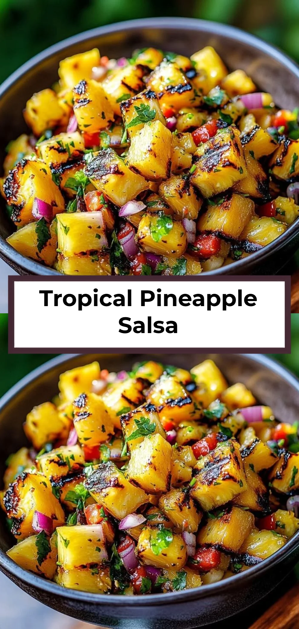 Tropical Pineapple Salsa