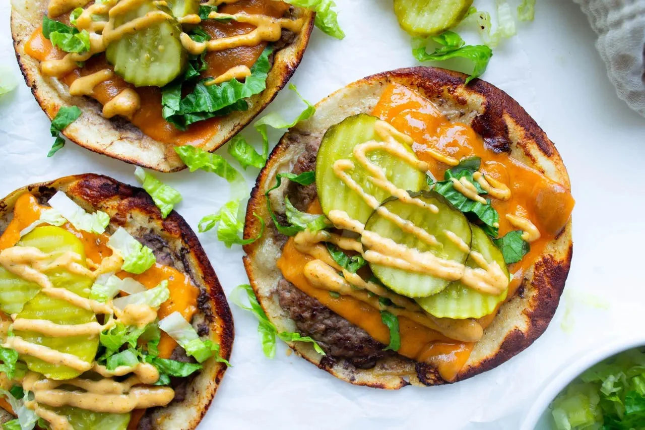 Viral Smash Burger Tacos With Secret Sauce