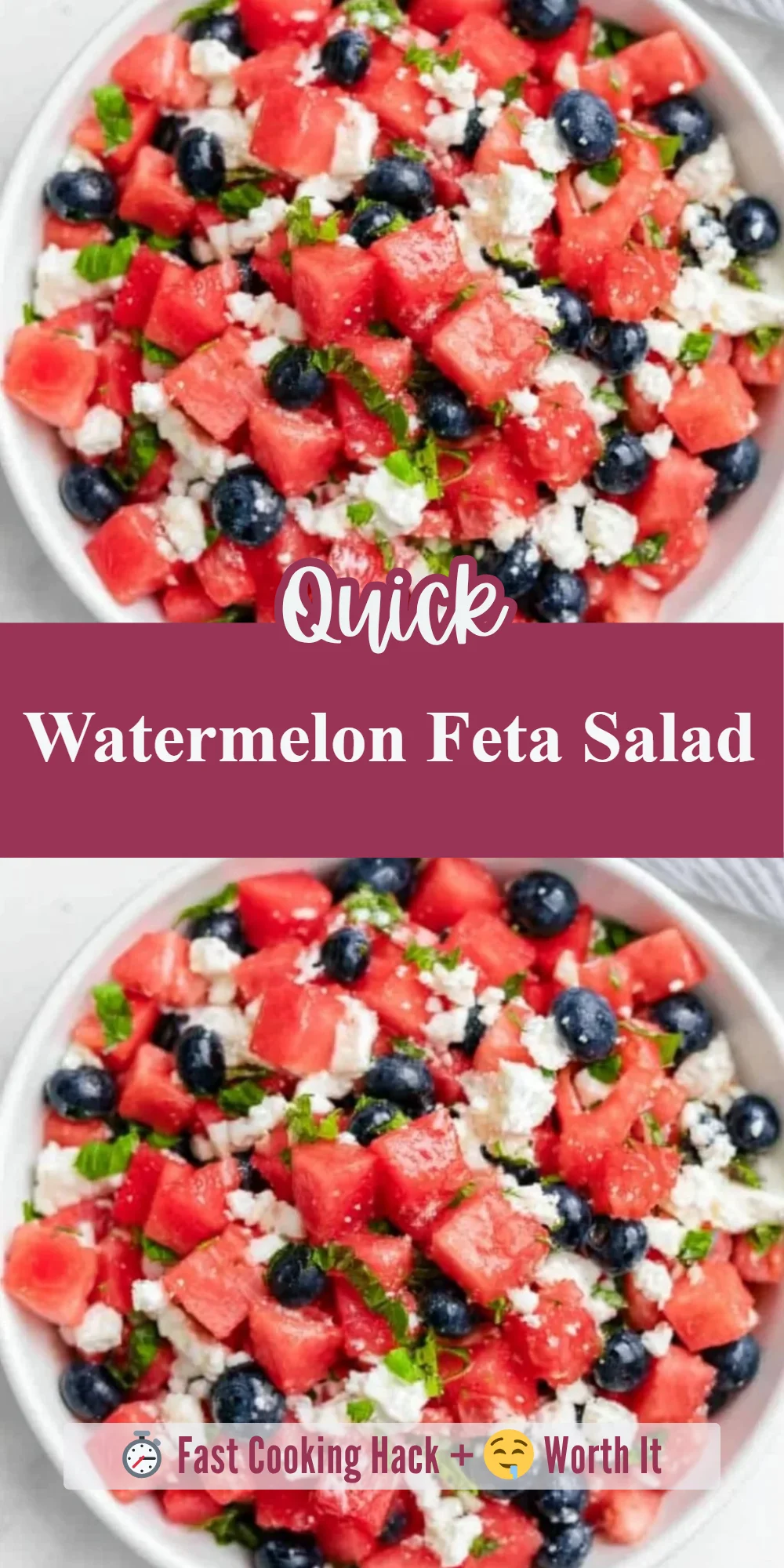 Watermelon Feta Salad