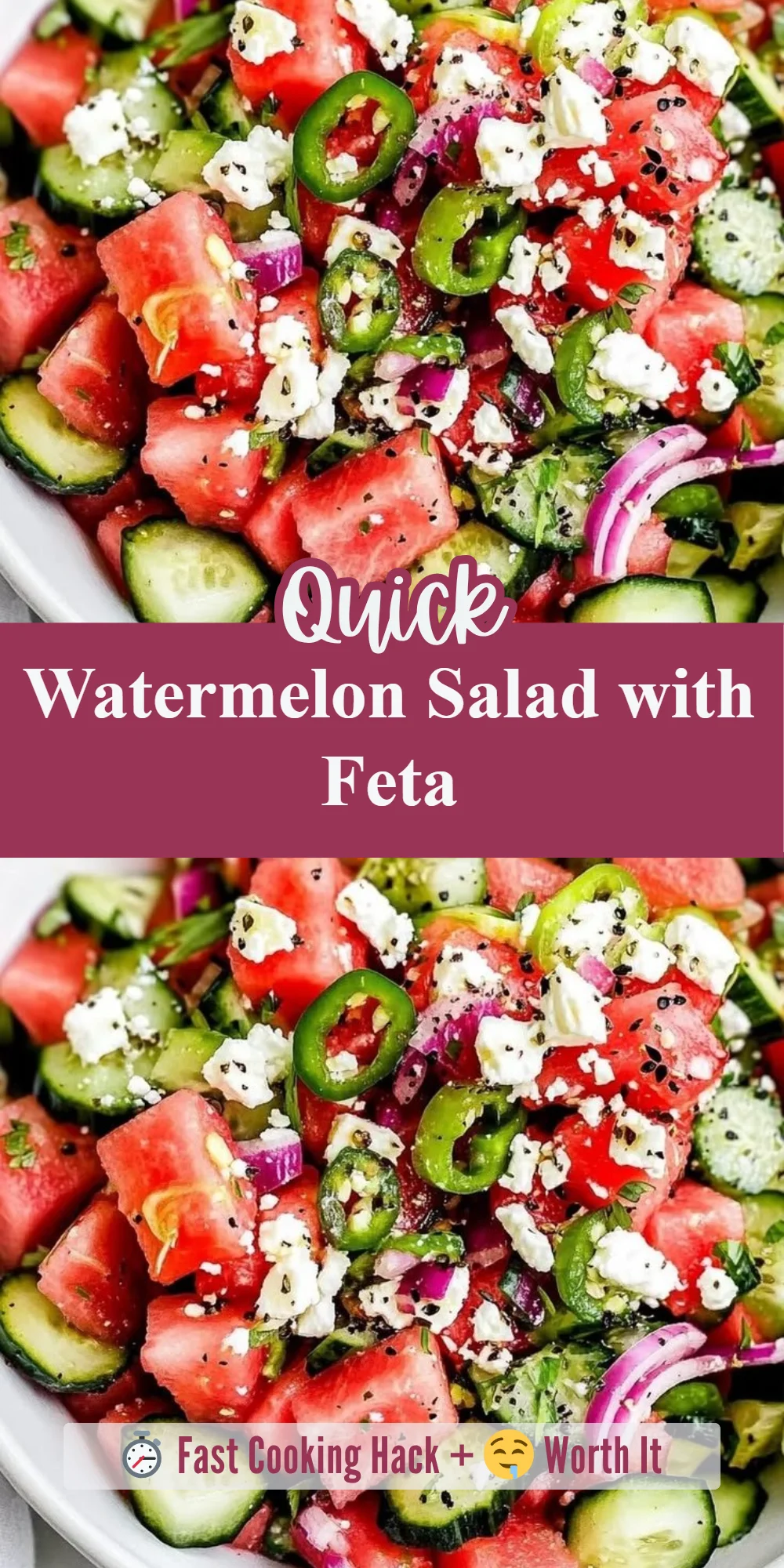 Watermelon Salad with Feta